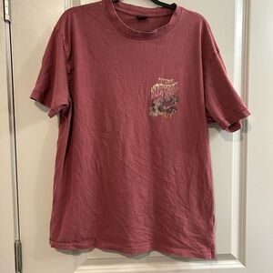 Cotton On Men's Burgundy Graphic Tee